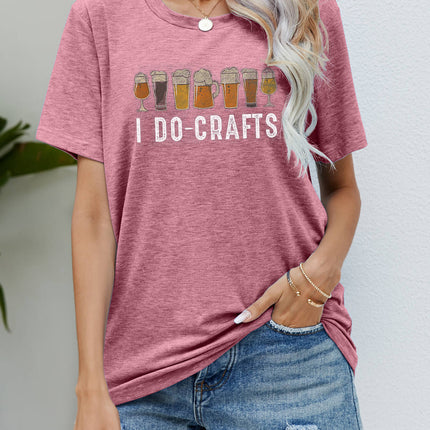 I DO CRAFTS Round Neck T-Shirt - Image 13