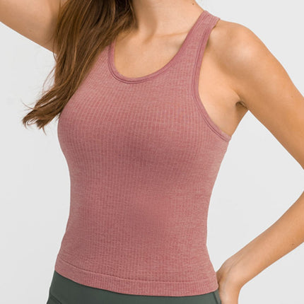 Millennia Round Neck Racerback Active Tank - Image 6