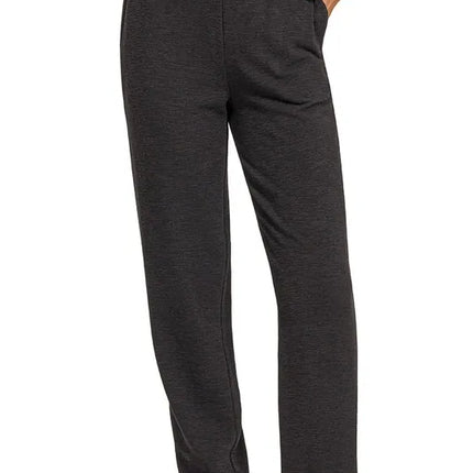Zenana Cotton Slub Jogger Pants - Image 1